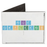 FELIZ 
 CUMPLEANOS
   Wallet Tyvek® Billfold Wallet