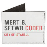 MERT B. SFTWR  Wallet Tyvek® Billfold Wallet