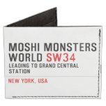 mOSHI mONSTERS wORLD  Wallet Tyvek® Billfold Wallet