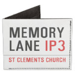 mEMORY LANE  Wallet Tyvek® Billfold Wallet