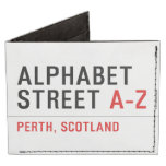 Alphabet  Street  Wallet Tyvek® Billfold Wallet