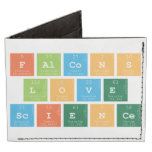 Falcons
 love
 Science  Wallet Tyvek® Billfold Wallet