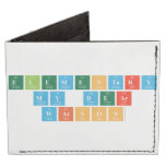 Elementary
 my dear
 Watson  Wallet Tyvek® Billfold Wallet