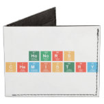 Honors
 Chemistry   Wallet Tyvek® Billfold Wallet