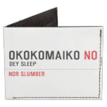 OKOKOMAIKO  Wallet Tyvek® Billfold Wallet