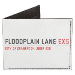 Floodplain lane  Wallet Tyvek® Billfold Wallet