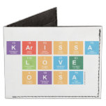 Karissa
 Love
 Oksa  Wallet Tyvek® Billfold Wallet