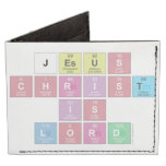 Jesus
 Christ
 Is
 Lord  Wallet Tyvek® Billfold Wallet