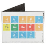 HAPPY
 TEACHERS
 DAY  Wallet Tyvek® Billfold Wallet