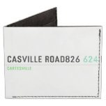 casville road826  Wallet Tyvek® Billfold Wallet