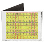 asemdksmcw
 wpoeidkldn
 oiejdkslep
 qyeisoqpoa
 cieksldope
 vieodpqlng
 suqorsigun
 akdeiqnzxap  Wallet Tyvek® Billfold Wallet