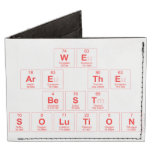 we 
 are the
 best 
 solution  Wallet Tyvek® Billfold Wallet