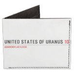 United States of Uranus  Wallet Tyvek® Billfold Wallet