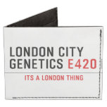 LONDON CITY  GENETICS  Wallet Tyvek® Billfold Wallet