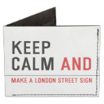 KEEP  CALM  Wallet Tyvek® Billfold Wallet