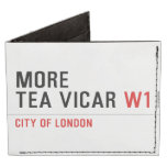 MORE TEA VICAR  Wallet Tyvek® Billfold Wallet