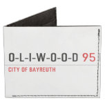 O-L-I-W-O-O-D  Wallet Tyvek® Billfold Wallet