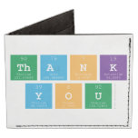 Thank
  You  Wallet Tyvek® Billfold Wallet
