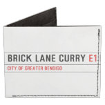 Brick Lane Curry  Wallet Tyvek® Billfold Wallet