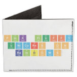 Pink Fluffy
 Unicorns ON
 Rainbows  Wallet Tyvek® Billfold Wallet
