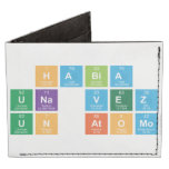 HABIA 
 UNA VEZ
 UN ATOMO  Wallet Tyvek® Billfold Wallet