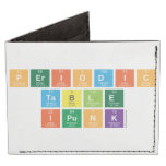 Periodic
 Table
 ipunk  Wallet Tyvek® Billfold Wallet
