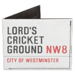 LORD'S CRICKET GROUND  Wallet Tyvek® Billfold Wallet