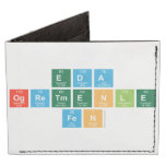 Eda
 Ogretmenle 
 Fen  Wallet Tyvek® Billfold Wallet