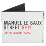 Manuel le Saux Street  Wallet Tyvek® Billfold Wallet