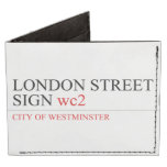 LONDON STREET SIGN  Wallet Tyvek® Billfold Wallet