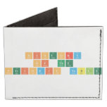 HISTORY 
 OF THE
 Periodic table  Wallet Tyvek® Billfold Wallet