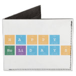 Happy 
 Holidays   Wallet Tyvek® Billfold Wallet