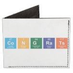 Congrats  Wallet Tyvek® Billfold Wallet
