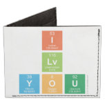 I
 Lv
 You  Wallet Tyvek® Billfold Wallet