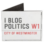 I Blog  Politics  Wallet Tyvek® Billfold Wallet