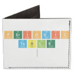 Periodic
 Table
   Wallet Tyvek® Billfold Wallet