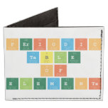 periodic 
 table 
 of 
 elements  Wallet Tyvek® Billfold Wallet