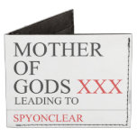 Mother of gods  Wallet Tyvek® Billfold Wallet