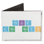 Feliz 
 ano novo  Wallet Tyvek® Billfold Wallet