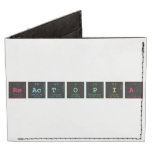 REACTOPIA  Wallet Tyvek® Billfold Wallet