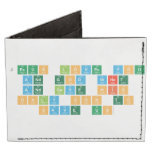 jesus loves you and god whet  and gave his  only son to  save us  Wallet Tyvek® Billfold Wallet