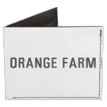 ORANGE FARM   Wallet Tyvek® Billfold Wallet