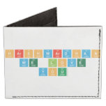 HARSHWARDHAN
 WE LOVE 
 YOU  Wallet Tyvek® Billfold Wallet