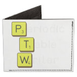 Periodic
 Table
 Writer  Wallet Tyvek® Billfold Wallet