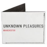 unKNOWN PLEASURES  Wallet Tyvek® Billfold Wallet