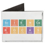 SCIENCE
 ROCKS  Wallet Tyvek® Billfold Wallet