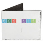 Dear Kirin,
 
   Wallet Tyvek® Billfold Wallet