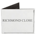 Richmond close  Wallet Tyvek® Billfold Wallet