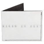 Science is Fun!  Wallet Tyvek® Billfold Wallet