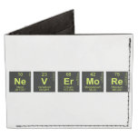 NeVErMoRe  Wallet Tyvek® Billfold Wallet